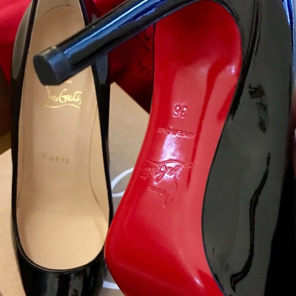 🎈SOLD🎈CHRISTIAN LOUBOUTIN Pigalle Patent Pumps - Picture 5 of 6